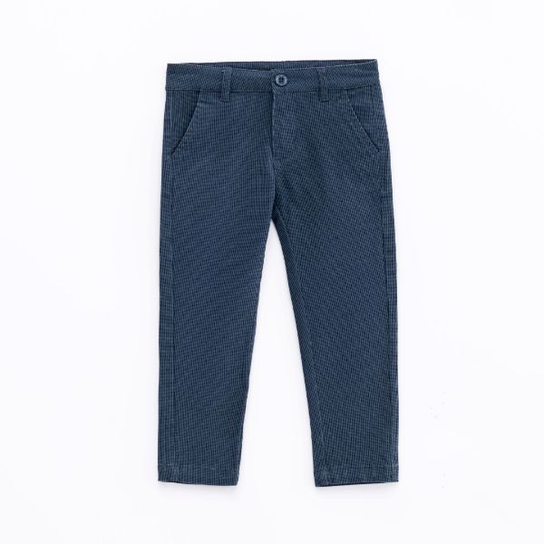 Παντελόνι καμπαρντίνα για αγόρι σε χρώμα μπλε FUNKY 224-311103-1