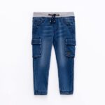 Παντελόνι τζιν για αγόρι σε χρώμα μπλε FUNKY 224-312101-1