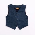 Γιλέκο αμάνικο για αγόρι μπλε FUNKY 224-319100-1