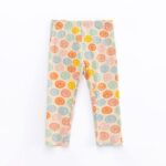 Κολάν ριπ για κορίτσι cream allover funky 224-734100-1