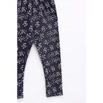 Κολάν για κορίτσι σε χρώμα ανθρακί allover funky 224-734106-1