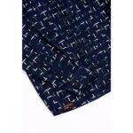 Πουκάμισο μακρυμάνικο για αγόρι χρώμα μπλε allover Funky 224-108105-1