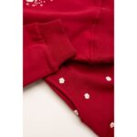 Σετ βρεφικές φόρμες για κορίτσι σε χρώμα sour cherry funky 224-917101-1