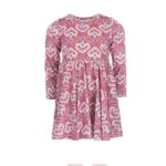 Φόρεμα βελούδινο για κορίτσι πολύχρωμο M&B FASHION 2033