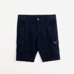 Βερμούδα σταθερή cargo για αγόρι σε χρώμα μπλε FUNKY 124-113100-3