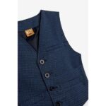 Γιλέκο σταθερό αμάνικο για αγόρι σε χρώμα μπλε FUNKY 124-119100-1