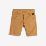 Βερμούδα σταθερή για αγόρι σε χρώμα ανοιχτό καφέ FUNKY 124-313101-1
