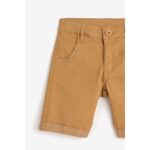 Βερμούδα σταθερή για αγόρι σε χρώμα ανοιχτό καφέ 124-313101-1