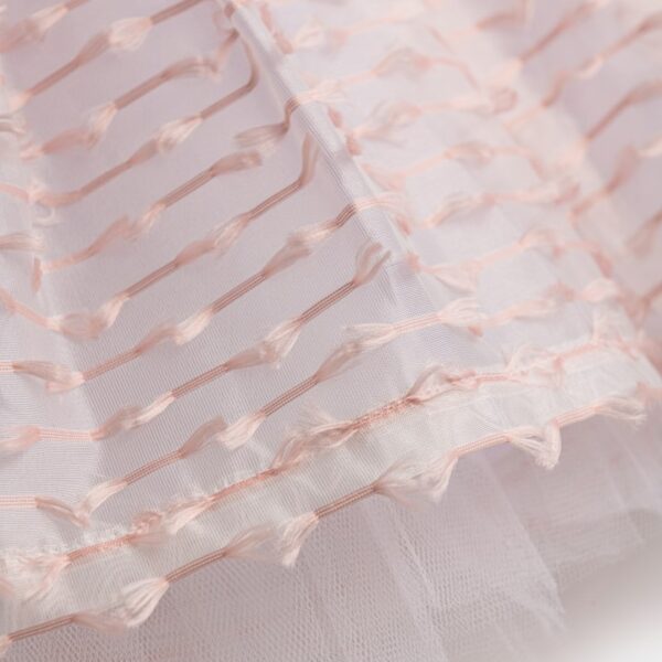 Βρεφικό φόρεμα για κορίτσι σε λευκό-ροζ χρώμα FUNKY 124-929116-1