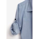 Πουκάμισο για αγόρι σε χρώμα ανοιχτό μπλε FUNKY 124-108107-1