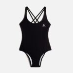 Μαγιό Ολόσωμο Funky κορίτσι μαύρο 124-0507-2