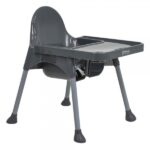 Καρεκλάκι Φαγητού Joy 2 in 1 Grey Bebe Stars 892-200