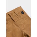 Βρεφικό σετ σταθερό καλοκαιρινό για αγόρι χρώμα σκούρο μπεζ-καφέ FUNKY 124-822103-1