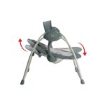 Κούνια Ηλεκτρική Flora 2 in 1 Pink Bebe Stars 252-185