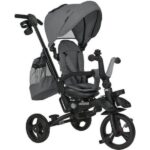 Bebe Stars Ποδηλατάκι τρίκυκλο 360° Aviator 5in1 Grey 819-186