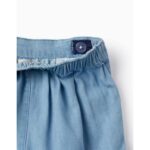 Βρεφικό σορτς τζιν για κορίτσι σε χρώμα μπλε Zippy ZBGAP0402-24015