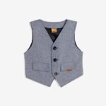 Γιλέκο αμάνικο για αγόρι σε χρώμα ανοιχτό μπλε FUNKY 124-319100-1