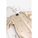 Σετ 2pack βρεφικά φορμάκια για αγόρι σε χρώμα γκρι-μπεζ Funky 225-050142-1