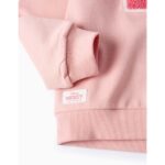 Παιδική μπλούζα φούτερ αχνούδιαστη για κορίτσι ροζ MINNIE ZIPPY ZKGAP0202_24082