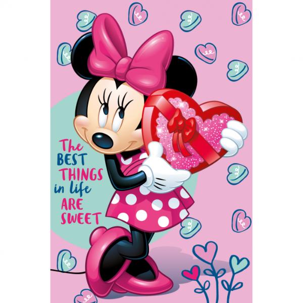 Παιδική Κουβέρτα Fleece Disney Minnie 100x150εκ 18BL324