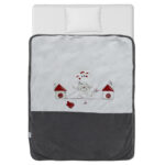 Κουβέρτα Κούνιας Βελουτέ Ηappy Cow 90x110 Bebe Stars 2076