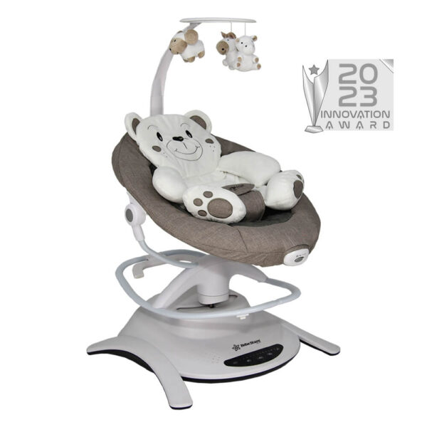 Κούνια Ηλεκτρική Imagine 2 in 1 Brown Bebe Stars 255-182