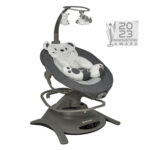 Κούνια Ηλεκτρική Imagine 2 in 1 Grey Bebe Stars 255-186