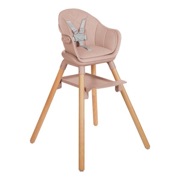 Καρεκλάκι Φαγητού Kikka Boo 6 σε 1 Woody Pink 31004010176