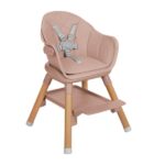 Καρεκλάκι Φαγητού Kikka Boo 6 σε 1 Woody Pink 31004010176