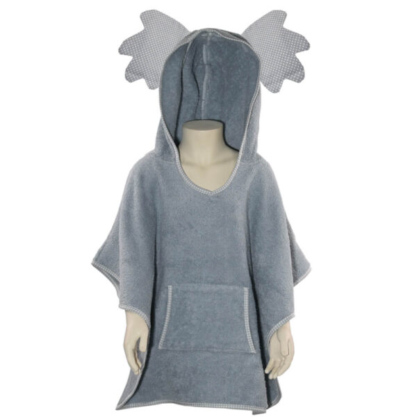Μπουρνούζι Poncho Γκρι Bebe Stars 3186