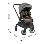 Πολυκαρότσι Mirage 3 σε 1 Olive Bebe Stars 330-189