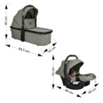 Πολυκαρότσι Mirage 3 σε 1 Olive Bebe Stars 330-189