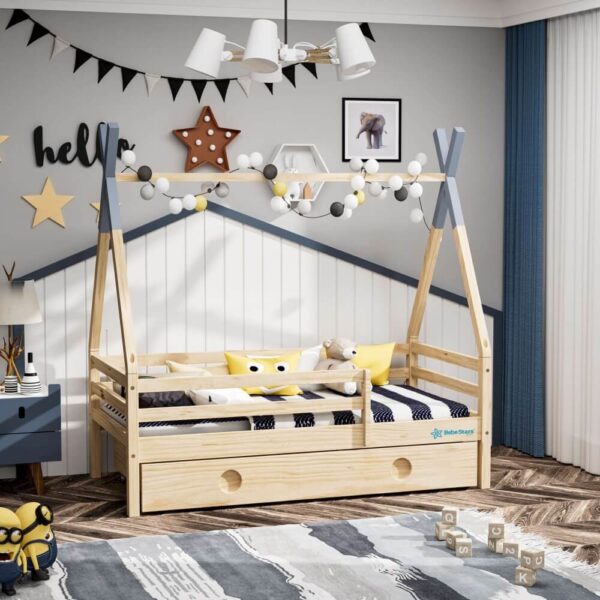 Κρεβάτι Galaxy Montessori Bebe Stars 438-05