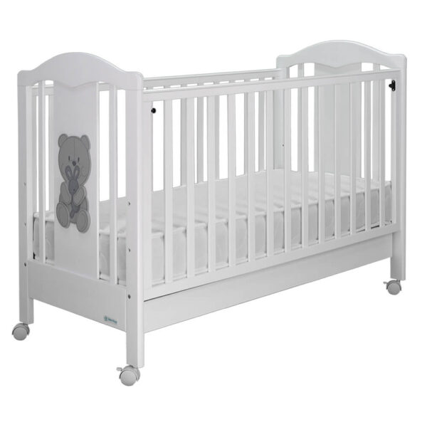 Κρεβάτι Polar White Bebe Stars 451-02