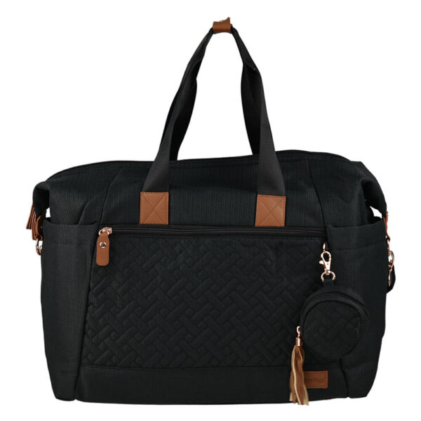 Τσάντα Αλλαξιέρα Volcano Black Bebe Stars 591-186