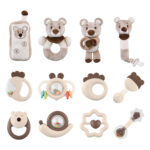 Σετ Δώρου 12τμχ.Teddy Bear Rattles Bebe Stars 60-103