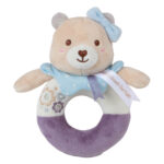 Μαλακή Teddy Flower Rattle Ring Bebe Stars 60-105