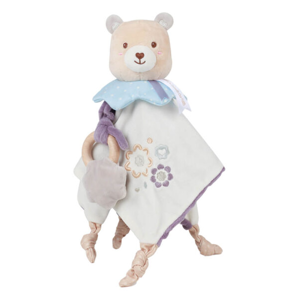 Μαλακό Teddy Flower Νάνι Cuddle & Teether Bebe Stars 60-108