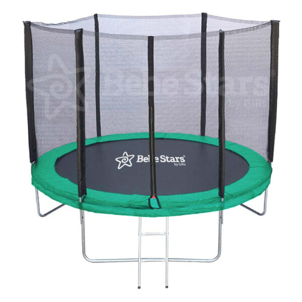 Τραμπολίνο Με Δίχτυ Δ 245cm Green Bebe Stars 647-174