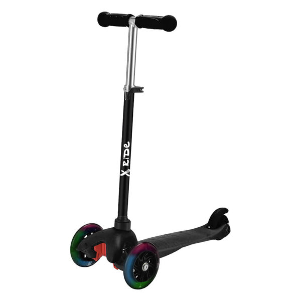 Παιδικό Πατίνι Τρίτροχο Xride Black Bebe Stars 660-188