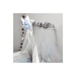Κουνουπιέρα κούνιας από τούλι Sugar Family Σιέλ Baby Star 520x185εκ. 7231