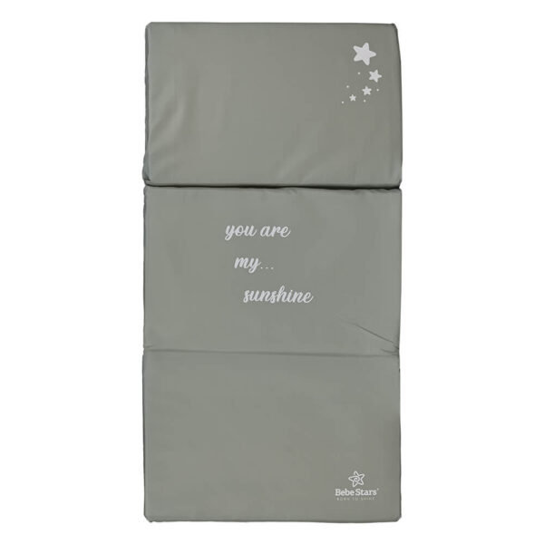 Στρώμα Για Παρκοκρέβατο Grey Bebe Stars 750-184