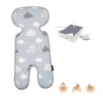 Κάλυμμα Αντιιδρωτικό Καθίσματος αυτοκινήτου 0+ Cloud Bebe Stars 80-202