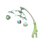 Κρεμαστό Μουσικό Παιχνίδι Με Προβολέα Green Bebe Stars 853-181