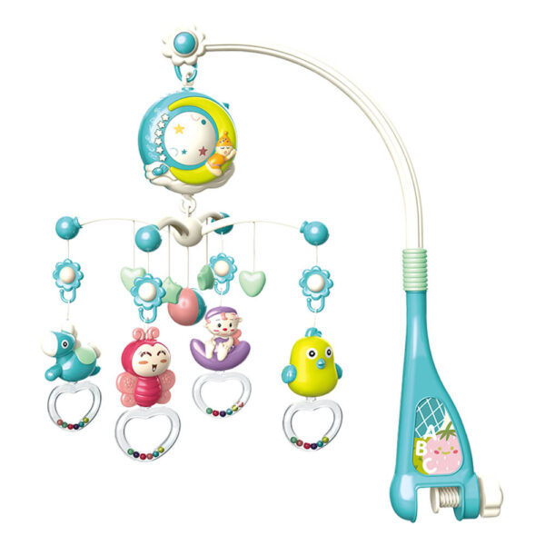 Κρεμαστό Μουσικό Παιχνίδι Με Προβολέα Moonlight Bebe Stars 860-100