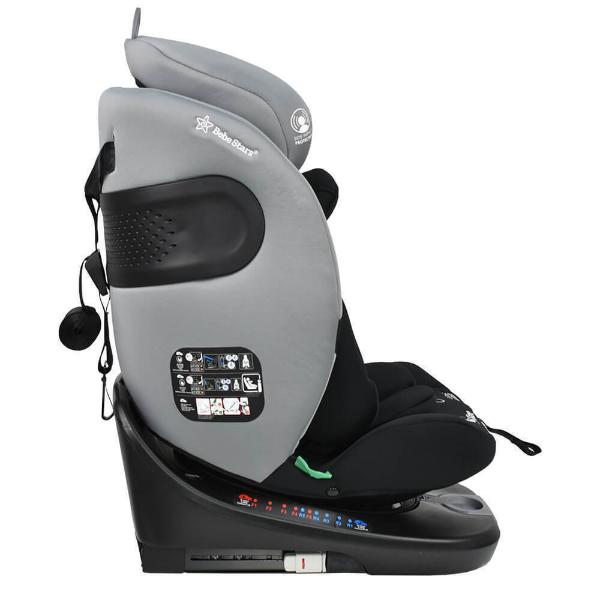 905-176-4 Κάθισμα Αυτοκινήτου Supreme I-size 360° Ice Grey Bebe Stars 905-176