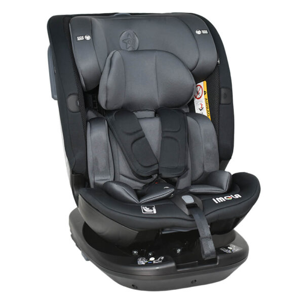 Κάθισμα Αυτοκινήτου  Imola Isofix I-size 360° Black Bebe Stars 923-188