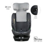 Κάθισμα Αυτοκινήτου Nobile I-size 360° 40-150cm Grey Ice Bebe Stars 924-188