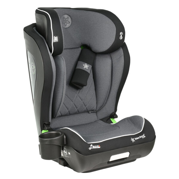 Κάθισμα Αυτοκινήτου Leon I-size Black Bebe Stars 943-188