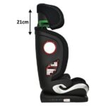Κάθισμα Αυτοκινήτου Leon Plus Isofix I-size Black Bebe Stars 944-188